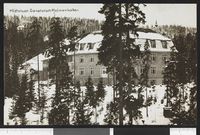 Vinterbilde. Foto: Nasjonalbiblioteket