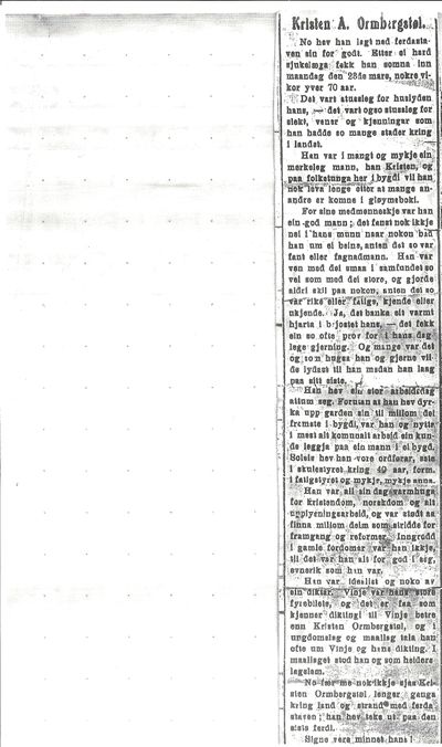 Minneord Kristen A Ormbergstøl.jpg