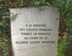 Minnesmerke franske falne Vestre gravlund.jpg