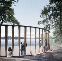 Illustrasjonsbilde. Nærbilde av minnestedet Foto: Statsbygg/Manthey Kula