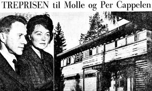 Molle og Per Cappelen faksimile Aftenposten 1964.jpg