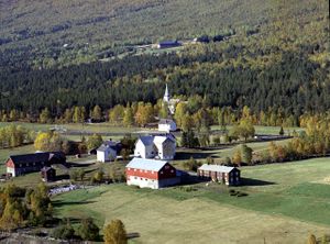 Molme Lesjaskog kyrkje1963 W-99865a.jpg