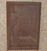 Plakett ved utkikkspunkt ved Valhallveien i Oslo, motivet til «Skrik» Foto: Stig Rune Pedersen