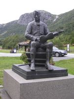 «Myllarguten» i Arabygdi. Foto: Anne Brit Flatin Borgen (2008).