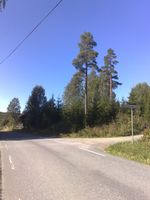 Rett nord for Karidalsbrua. Nøklebergsvegen går opp til høgre.