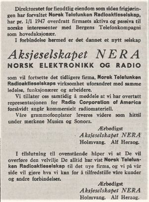 NERA kunngjøring 1947.jpg