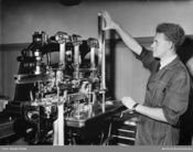 NSBs billettrykkemaskin gjorde tjeneste i mange år. Høegh-Omdal/Norsk Jernbanemuseum