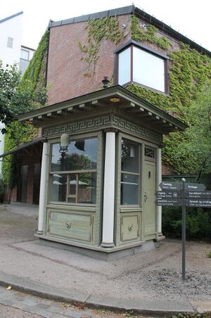 Narvesenkiosk fra Carl Berners plass - Norsk Folkemuseum 252.JPG