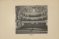Hovedsalen. Fra boka Nationaltheatret i Kristiania, ukjent forfatter, utgitt 1899.