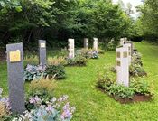 Navnet minnelund, Steinsskogen gravlund. Foto: Stig Rune Pedersen