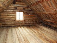 Nebben loftet der optil 30 mann kunne sove. Foto Steinar Bunæs