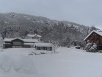Nedre (søre) Haukjem gård ligger ved Kyrkjebygde. Foto: Stig Rune Pedersen