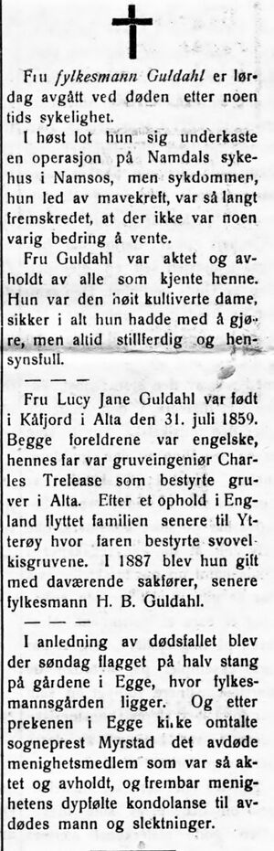 Nekrolog i Trønderbladet 15. desember 1926.jpg