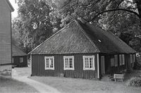Lille gård. Foto: Halvor Vreim (1942).