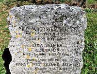 Nico Sejersted Selmer er gravlagt på Haslum kirkegård. Foto: Stig Rune Pedersen (2023)
