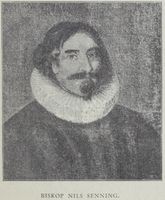 Niels Clausen Senning, superintendent 1607–1617.