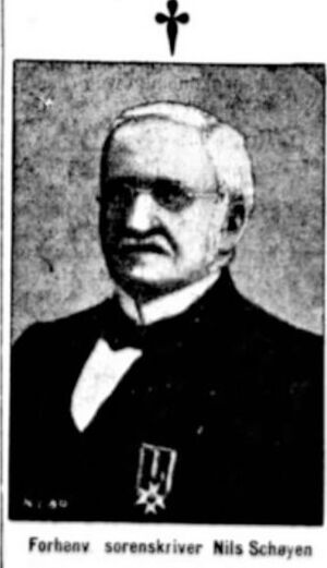 Nils Schøyen faksimile Aftenposten 1915.JPG