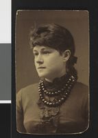 Eva Sars. Foto: F. Klem (1881).
