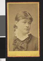 Eva Sars. Foto: R. Ovesen (1880).