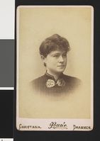 Eva Sars. Foto: Christoffer Gade Rude (1885).