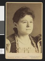 Eva Nansen. Foto: Elliott & Fry (1889).