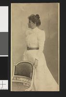 Eva Nansen. Foto: Gustav Borgen (1899).