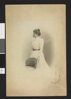 Eva Nansen. Foto: Gustav Borgen (1899).