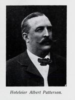Albert Patterson (f. 1860) overtok hotellet i 1888. Foto: Turistlandet Norge (1922).