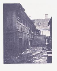 Karl XIIs gate 28, bakgården. Foto: Ukjent