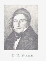 Erik Nikolai Saxild (1787-1864), inspektør ved Christiania Borgerskole og rådmann.