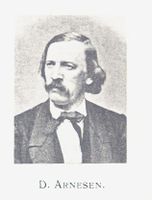David Arnesen (1818–1895), tegnelærer ved skolen, underviste ved Den kgl. Tegneskole fra 1840 og ved Nissens latin- og realskole.
