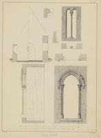 Frå boka "Norske bygninger fra fortiden" av Nicolaysen, N. og utgitt av Kristiania, 1860-1880 (Kristiania, 1860-1866).