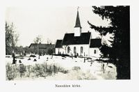 Kirka fra sør. Fra boka Nesodden herred, utgitt 1924.