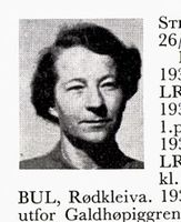Bestyrerinne Torborg Strømstad, f. 1909 i Østre Bærum. Langrenn og slalåm. Foto: Ranheim: Norske skiløpere