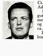 Ekspeditør Per Clarholm, f. 1929 i Asker. Hopp. Foto: Ranheim: Norske skiløpere