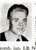 Sportshandler Gunder Gundersen, f. 1930 i Asker. Kombinert. Foto: Ranheim: Norske skiløpere