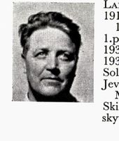 Papirarbeider Jørgen Langbro, f. 1910 i Ringerike. Kombinert. Foto: Ranheim: Norske skiløpere