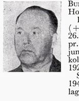 Lærer Hans Burud, f. 1903 i Oslo. Formann i laget 1949-50, tidl. kasserer og sekretær. Hopp. Foto: Ranheim: Norske skiløpere