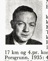 Bussjåfør Einar Nilsen, født 1907 i Bærum. Kombinert og langrenn