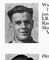 Erik Walle (1914-1935), fra Bærum. Var skitrener i Tsjekkoslovakia i 1935. Hopp. Foto: Ranheim: Norske skiløpere