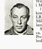 Bygningsarbeider Haakon Wilson, f. 1911 i Mjøndalen. Kombinert og langrenn. Foto: Ranheim: Norske skiløpere