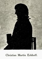 Christian Martin Eckhoff, sokneprest 1842 til 1846.