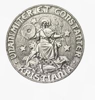 Oslos byvåpen er basert på segl fra middelalderen med mange figurer.