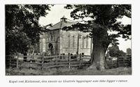 Kapellet i Kirkstead, den eneste bevarte bygningen i klosteret. Fra Edv. Bull: Oslos historie, 1922.