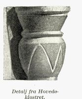 Bygningsdetalj. Fra Edv. Bull: Oslos historie, 1922