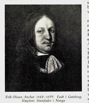 Portrett av Erich Ancher