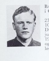 Gardbruker Trygve Baarlid, f. 1931 i Oslo. Hopp, kombinert og langrenn. Foto: Ranheim: Norske skiløpere