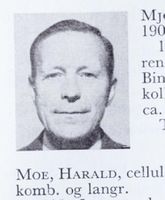 Verkstedsarbeider Gustav Mjøberg, f. 1907 i Skotselv. Hopp. Foto: Ranheim: Norske skiløpere