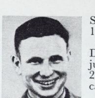 Teknisk aspirant Bjarne Steen, f. 1932 i Hokksund. Langrenn og styremedlem. Foto: Ranheim: Norske skiløpere