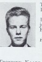 Tømmermann Kjell Thoresen, f. 1933 i Hokksund. Langrenn. Foto: Ranheim: Norske skiløpere